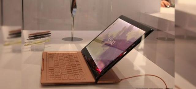 CES 2012: Sony prezintă tablete Vaio În stadiu de prototip, modele ideale pentru Windows 8?