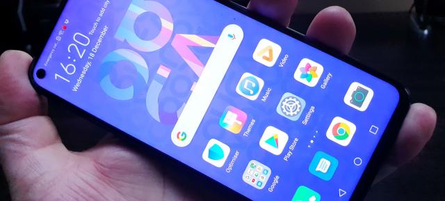 Huawei Nova 5T: Acustică de top 30, poate mai sus, chiar dacă dispune doar de un singur difuzor