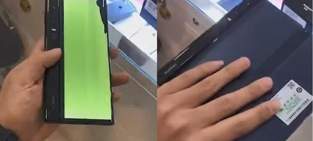 Huawei Mate X ar avea probleme similare cu cele ale primei generaţii de Galaxy Fold; Iată defecţiunea filmată