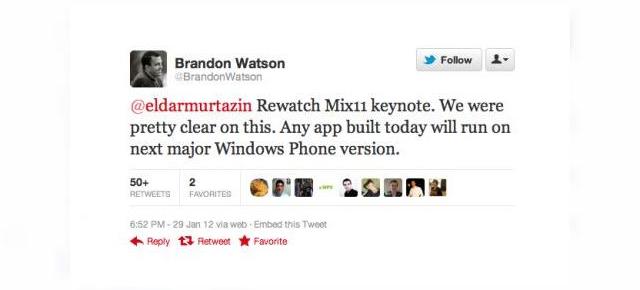 Microsoft: Pe următoarea versiune de Windows Phone vor rula și aplicațiile dezvoltate până În acest moment