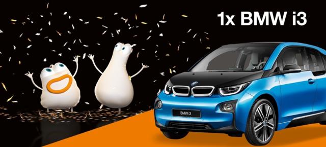 Extra bonus de internet, premii în bani și un BMW i3 sunt oferite într-o tombolă specială clienților Orange PrePay