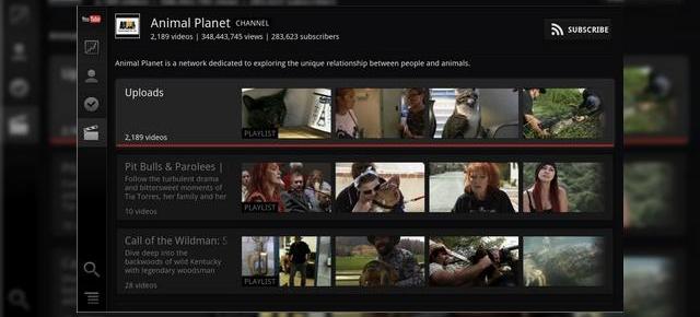 YouTube este actualizat În varianta pentru Google TV