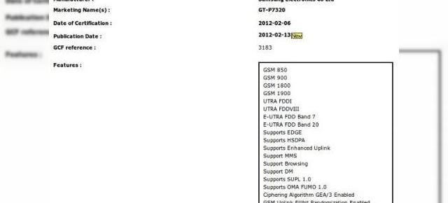 Samsung Galaxy Tab 8.9 cu LTE primește aprobare pentru Europa