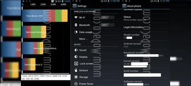 LG X3 și un benchmark impresionant