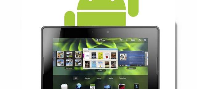 Aplicațiile Android portate pe tableta PlayBook nu vor include reclame