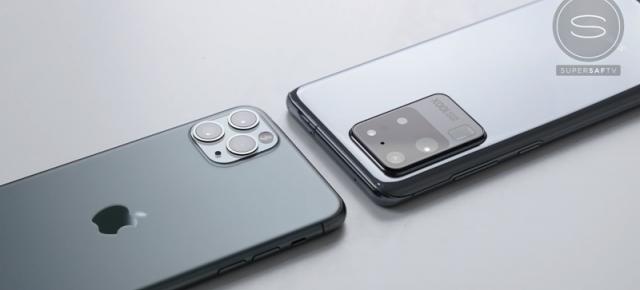Samsung Galaxy S20 Ultra versus iPhone 11 Pro Max la bătălia camerelor marca SuperSaf; Cine câştigă? (Video)