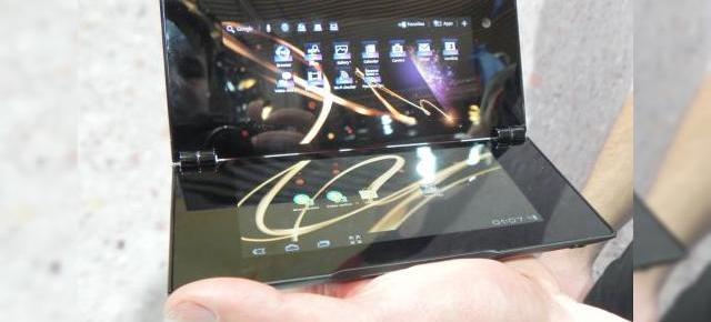 MWC 2012: Sony Tablet P preview și hands on - tableta dual display cu certificare PlayStation (Video)