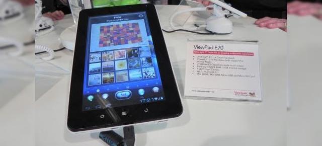 MWC 2012: ViewSonic ViewPad E70 Hands On - tableta Android 4.0 entry level cu interfață 3D (Video)