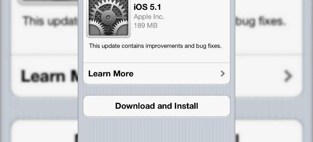 iOS 5.1 disponibil spre download acum! Iată ce funcții aduce nouă versiune!