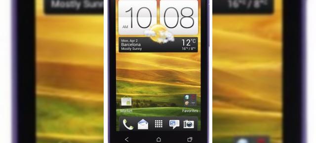 HTC One V În două variante de culoare: negru și mov