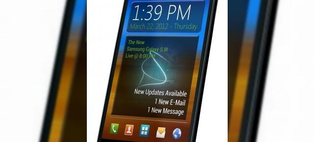 Samsung Galaxy S III Într-o nouă imagine de presă... cel mai probabil un fals!