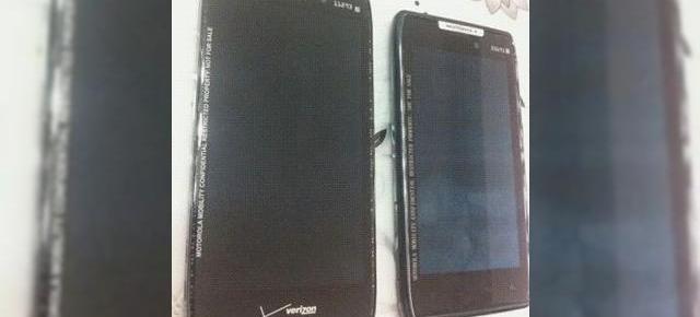 Un nou telefon Motorola Își face apariția, Înrudit cu RAZR, dar cu ecran mai mare