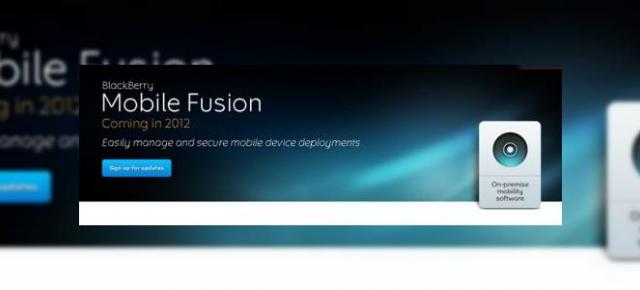 RIM lansează BlackBerry Mobile Fusion, software web pentru administrarea rețelelor enterprise