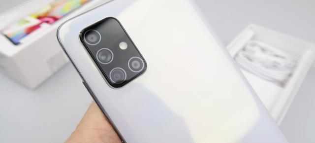 Samsung Galaxy A71: Cameră mult mai bună decât a fost cea de pe Galaxy A70 la vreme sa
