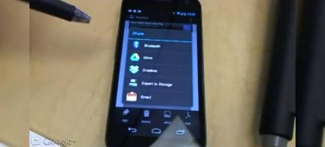 Un review de aplicație Android arată opțiunea Share to Google Drive (Video)