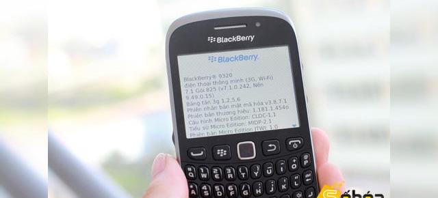 BlackBerry Curve 9320 apare Într-o sesiune hands-on