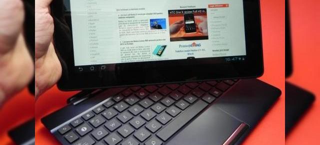 Preview al lui ASUS Transformer Pad 300 - tableta momentului? (Video)