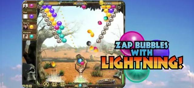 Zynga lansează primul său joc de tip arcade: Bubble Safari