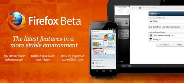 Firefox beta pentru Android primește și suport pentru Flash