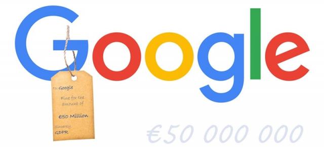Google primeşte cea mai mare amendă pentru încălcarea GDPR în Franţa: 50 de milioane de euro