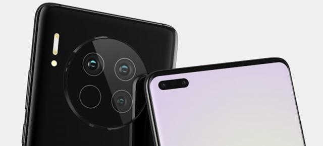 Huawei Mate 40 apare în randări detaliate: ecran ușor curbat, cameră circulară mare în spate și fără breton 