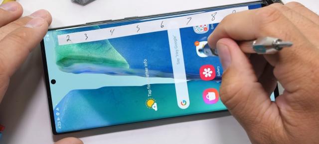 Samsung Galaxy Note 20 Ultra este zgâriat şi îndoit de JerryRigEverything şi în sfârşit aflăm cum stă Gorilla Glass Victus (Video)