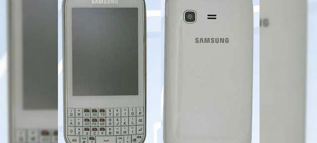 Samsung B5330 - telefon cu Android 4.0 și tastatură qwerty fizică În mod portait - primele informații