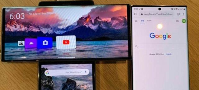 LG Wing apare în fotografii reale și este comparat cu Galaxy Note 20; Are un UI special pentru ecranul rotativ