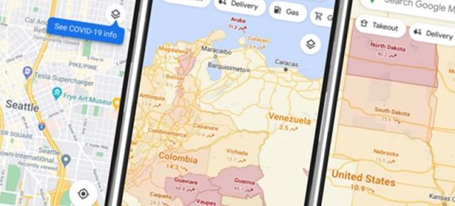 Google Maps are acum o hartă cu focare Covid-19 și aflăm cum funcţionează