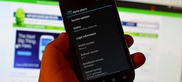 Android 4.1.1 Jelly Bean a Început să sosească pe Nexus S