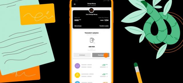 Plățile online cu cardul Orange Money vor putea fi autorizate direct din aplicație, începând din noiembrie