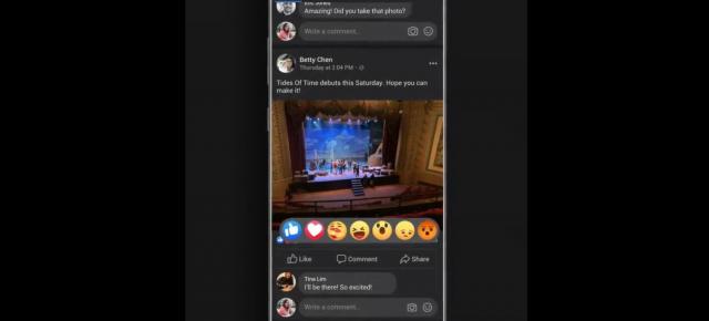 Facebook Dark Mode ajunge în sfârşit pe iPhone şi telefoanele Android; Oficiali FB confirmă sosirea cu un demo video