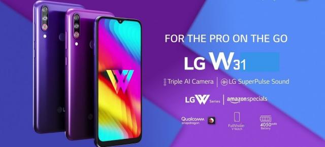 LG lansează noi telefoane de buget din seria W: LG W11, W31 și W31+ sosesc cu display-uri generoase