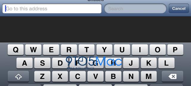 Așa arată tastatura virtuală a lui iPhone 5 În format landscape