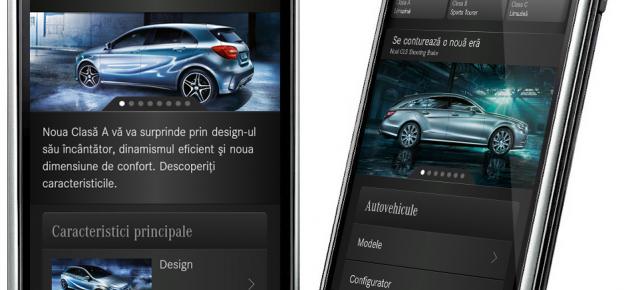 Mercedes-Benz România aduce versiunile site-ului său pentru smartphone și pentru sistemul multimedia