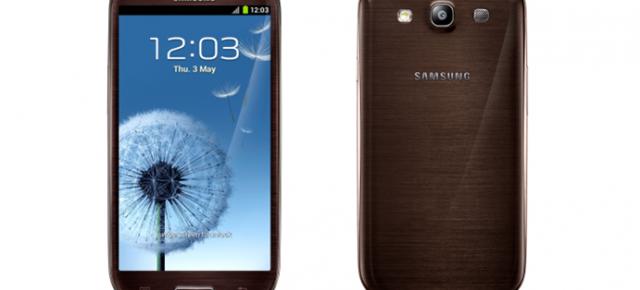 Samsung Galaxy S III În 4 culori noi, inspirate de Mama Natură: ambră, roșu, negru safir, gri titaniu