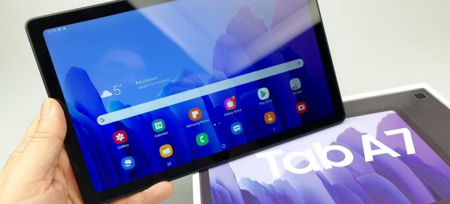 Samsung Galaxy Tab A7 10.4 2020 Unboxing: tabletă accesibilă pentru şcoala de acasă, filme şi muzică (Video)