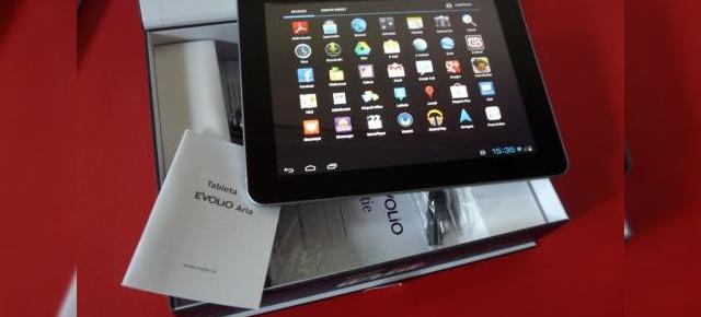 Evolio Aria unboxing În premieră - scoatem din cutie una din primele tablete dual core cu branding românesc (Video)