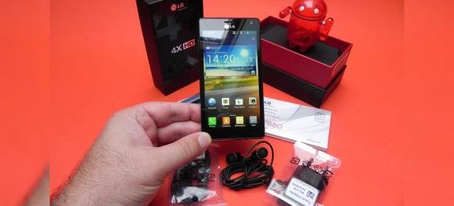 LG Optimus 4X HD unboxing - un telefon elegant, quad core cu câteva funcții interesante (Video)