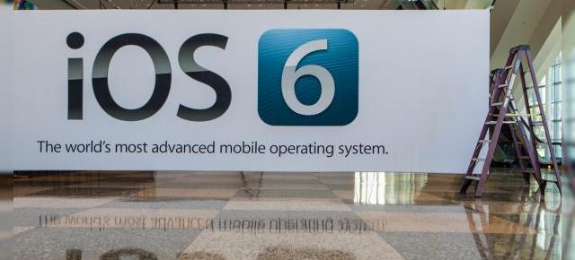 iOS 6 Începe a fi disponibil pe device-urile Apple compatibile