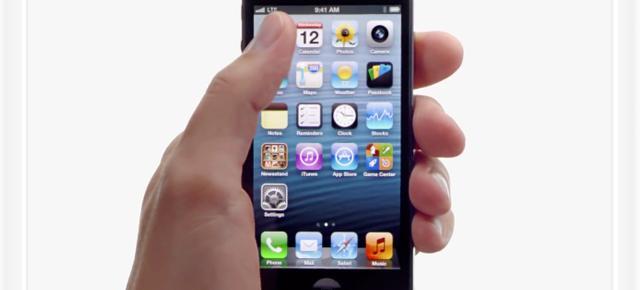Primele reclame pentru TV la iPhone 5