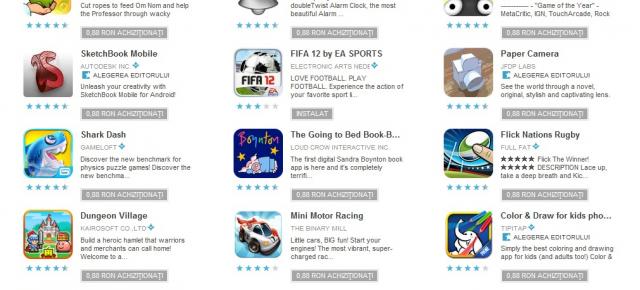 Aplicațiile reduse la 0.88 lei În a doua zi de celebrare a 25 de miliarde descărcări din Google Play