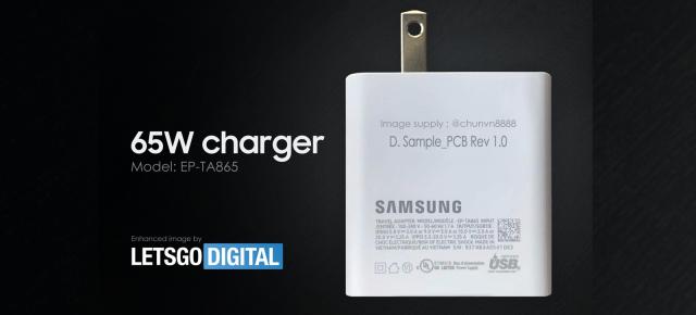 Încărcătorul Samsung EP-TA865 USB-C de 65W apare în fotografii; Ar putea fi destinat lui Galaxy S21 Ultra sau Note 21