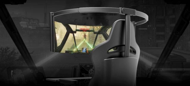CES 2021: Razer a prezentat un scaun de gaming cu ecran OLED rulabil