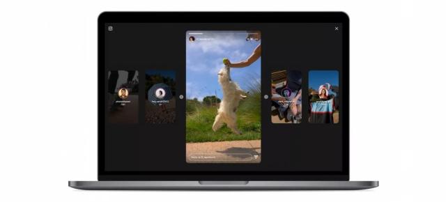 Instagram în versiunea desktop primește un design actualizat pentru secțiunea Stories, de tip carusel