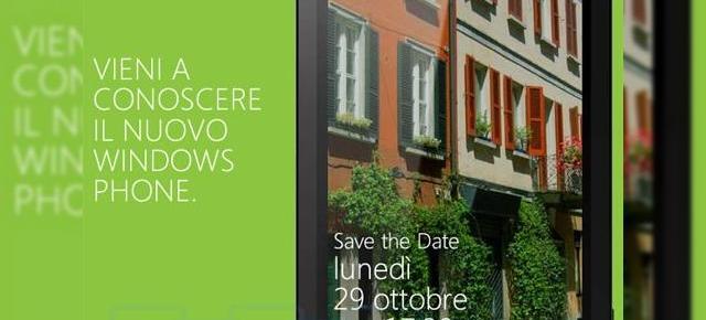 Microsoft Începe să trimită invitații pentru evenimentul Windows Phone de pe 29 octombrie, de la Milano
