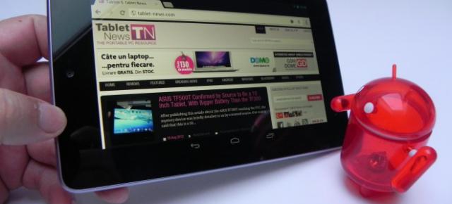 ASUS afirmă că au fost vândute 1 milion de unități Nexus 7 pe lună În ultimul trimestru