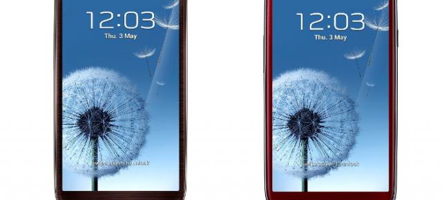 Samsung Galaxy S III Mini și Galaxy Note II primesc noi culori: roșu, negru, gri titan și altele