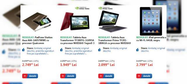 Reducerile Black Friday continuă la eMAG.ro; Azi e rândul resigilatelor!