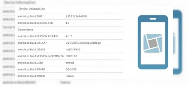 Huawei Ascend D2, un nou telefon quad core cu ecran Full HD detaliat În GLBenchmark